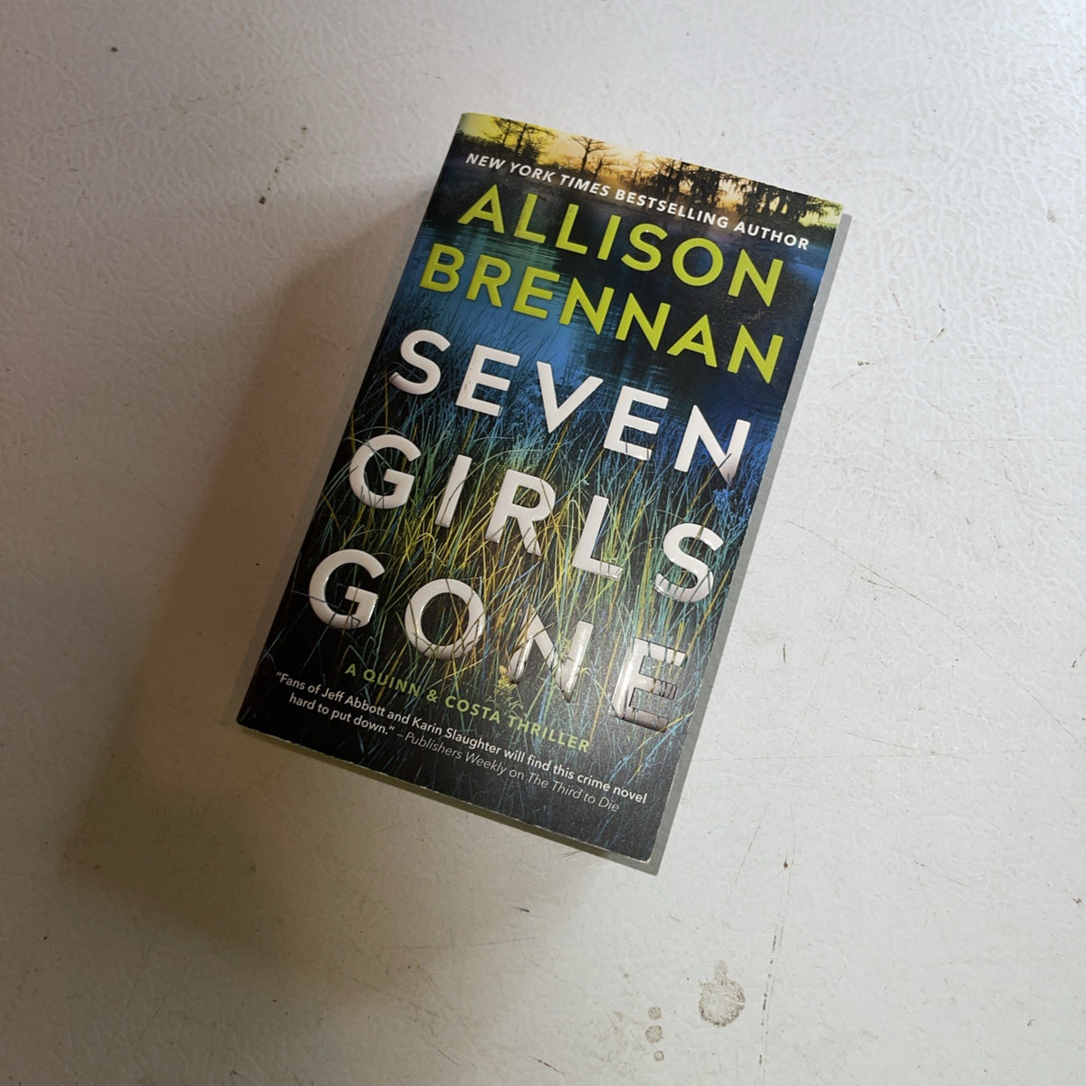 Seven Girls Gone : A Novel by Allison Brennan (2023, Us-Tall Rack Paperback)