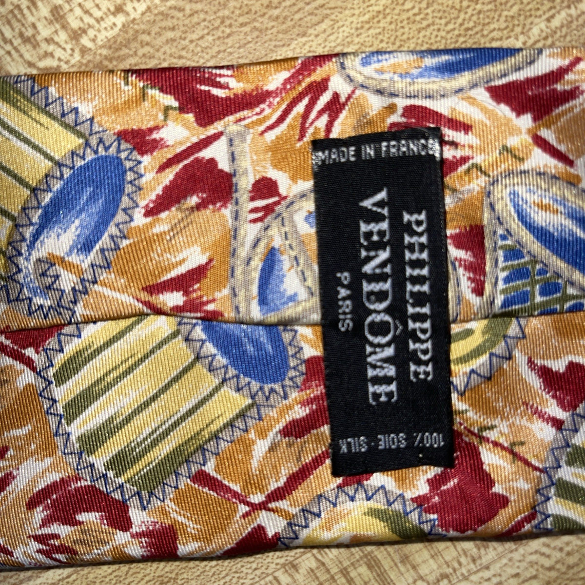 Philippe Vendome Silk Tie