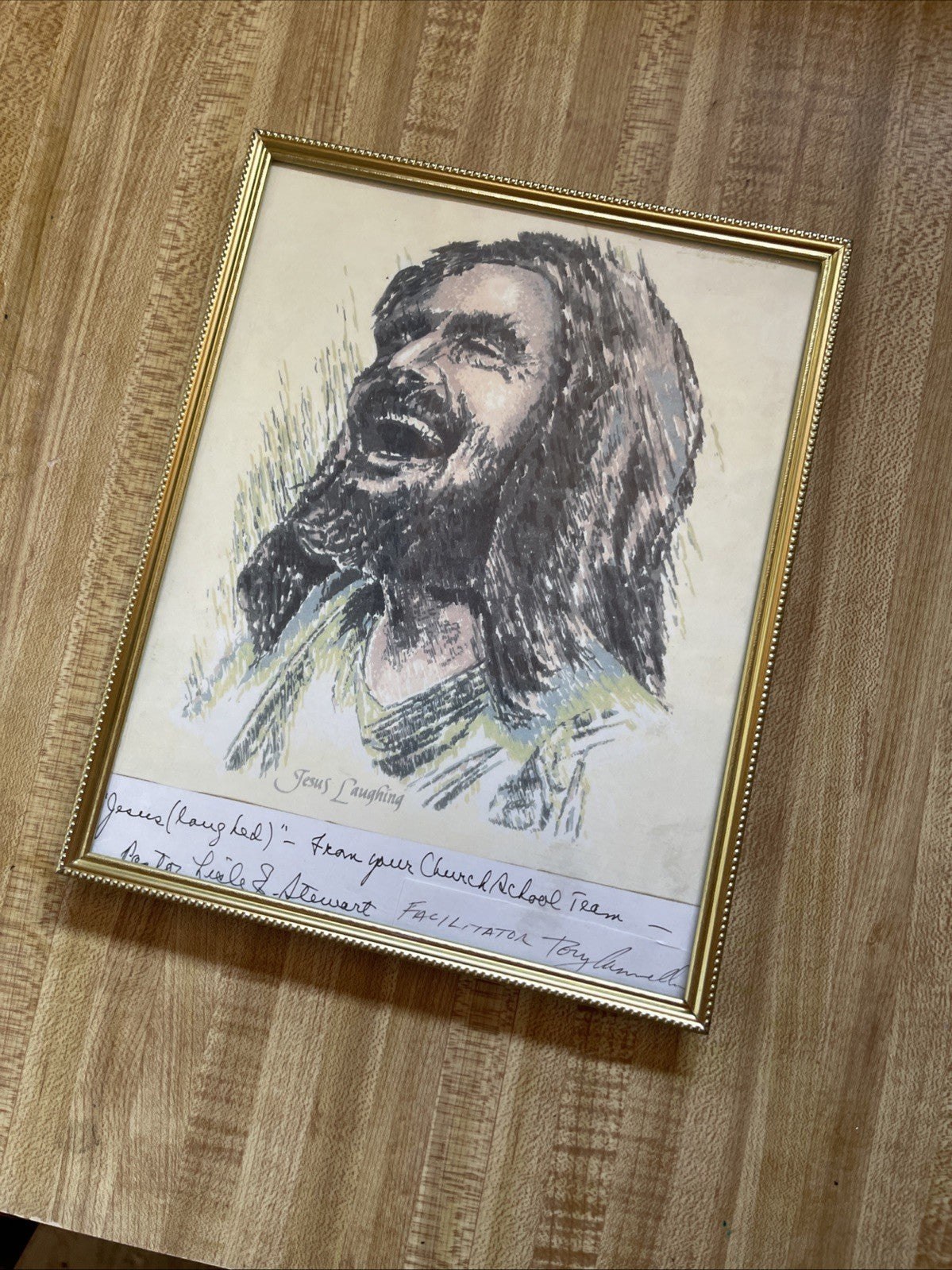 Laughing Jesus Vintage