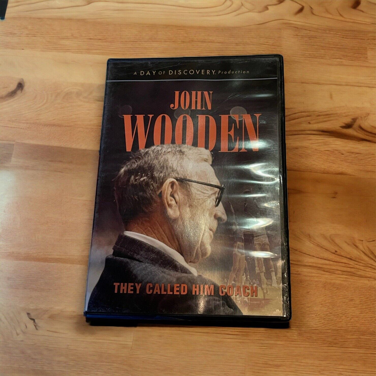 JOHN WOODEN: They Called Him Coach DVD, a Day of Discovery/RBC Ministries Prod.