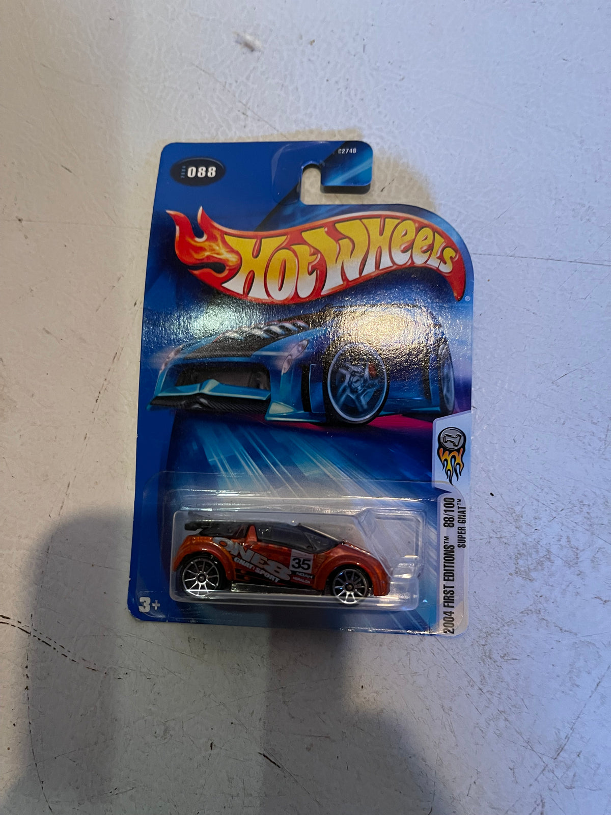 Vintage 2004 First editions hot wheels 08/100 super gnat