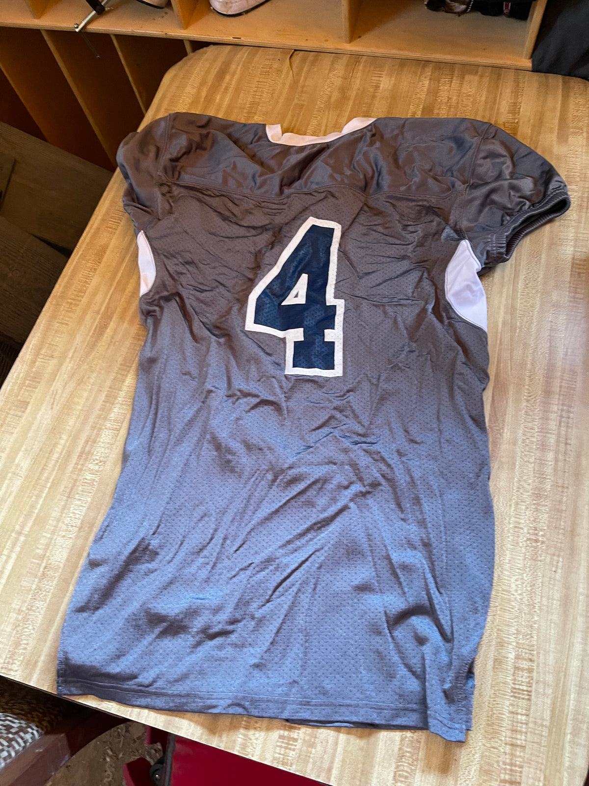 Under Armour game worn football jersey