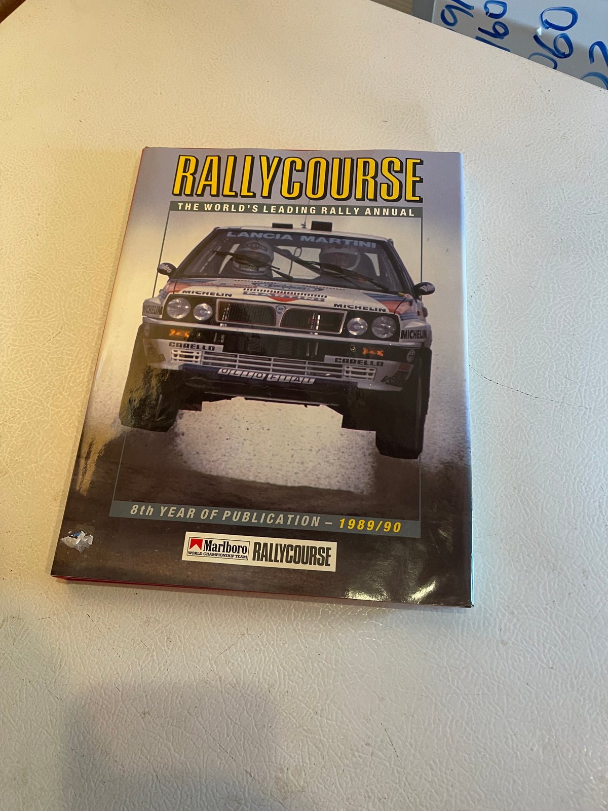 Marlboro rallycourse book 1989/90 rare HTF