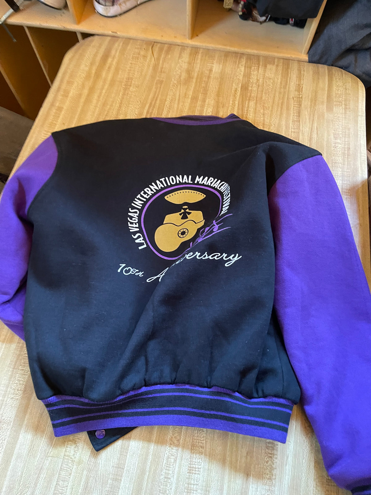 Vintage varsity jacket large