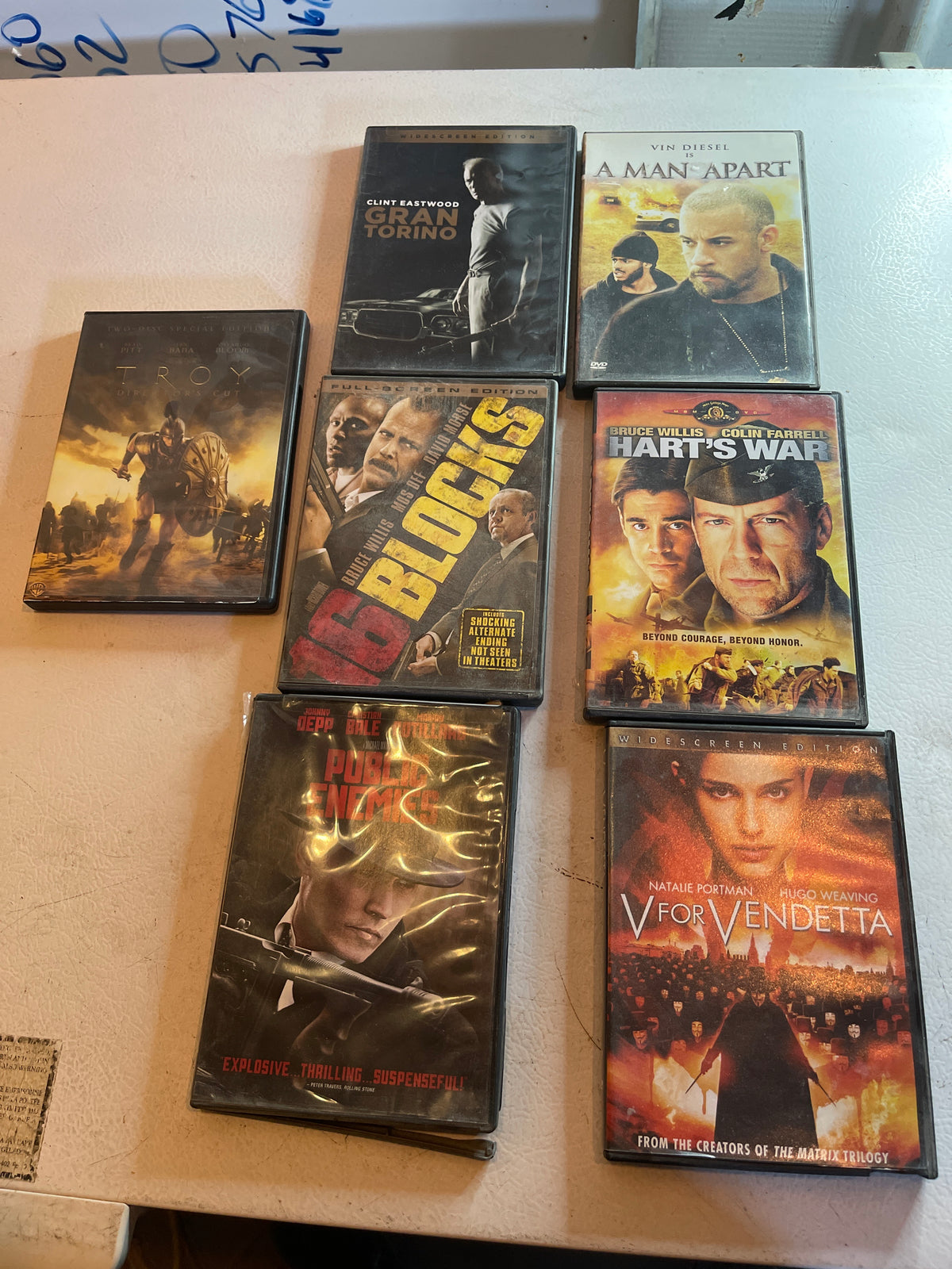 Action dvd lot 3