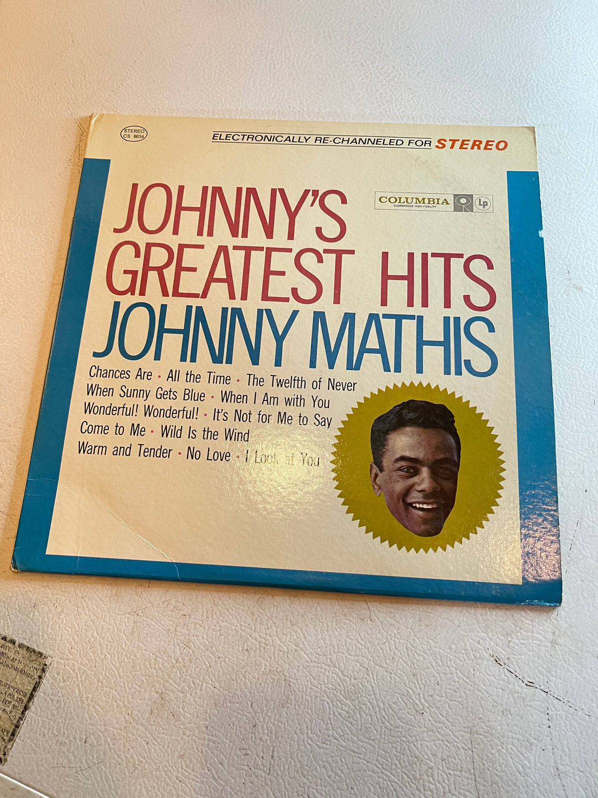 Johnny Mathis greatest hits vinyl