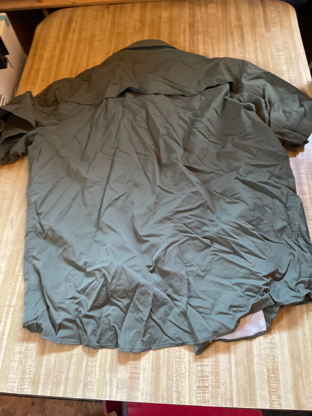 Poncho button up Large