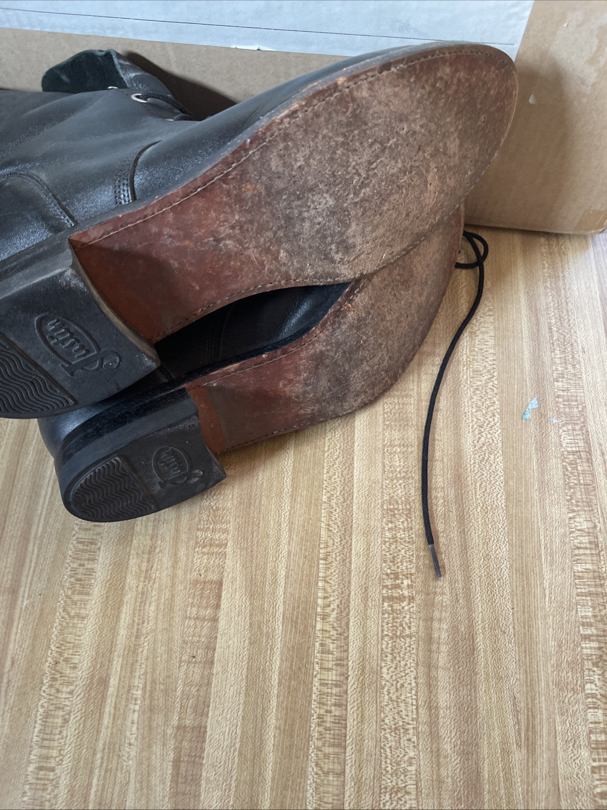 Justin Lace Up Boots 11