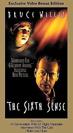 The Sixth Sense (VHS, 2000, Bonus Edition)