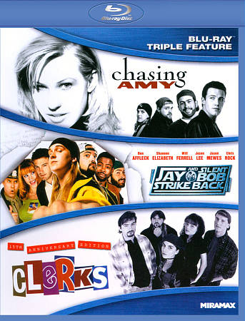 Chasing Amy/Jay Silent Bob Strike Back/Clerks (Blu-ray Disc, 2012, 3-Disc Set)