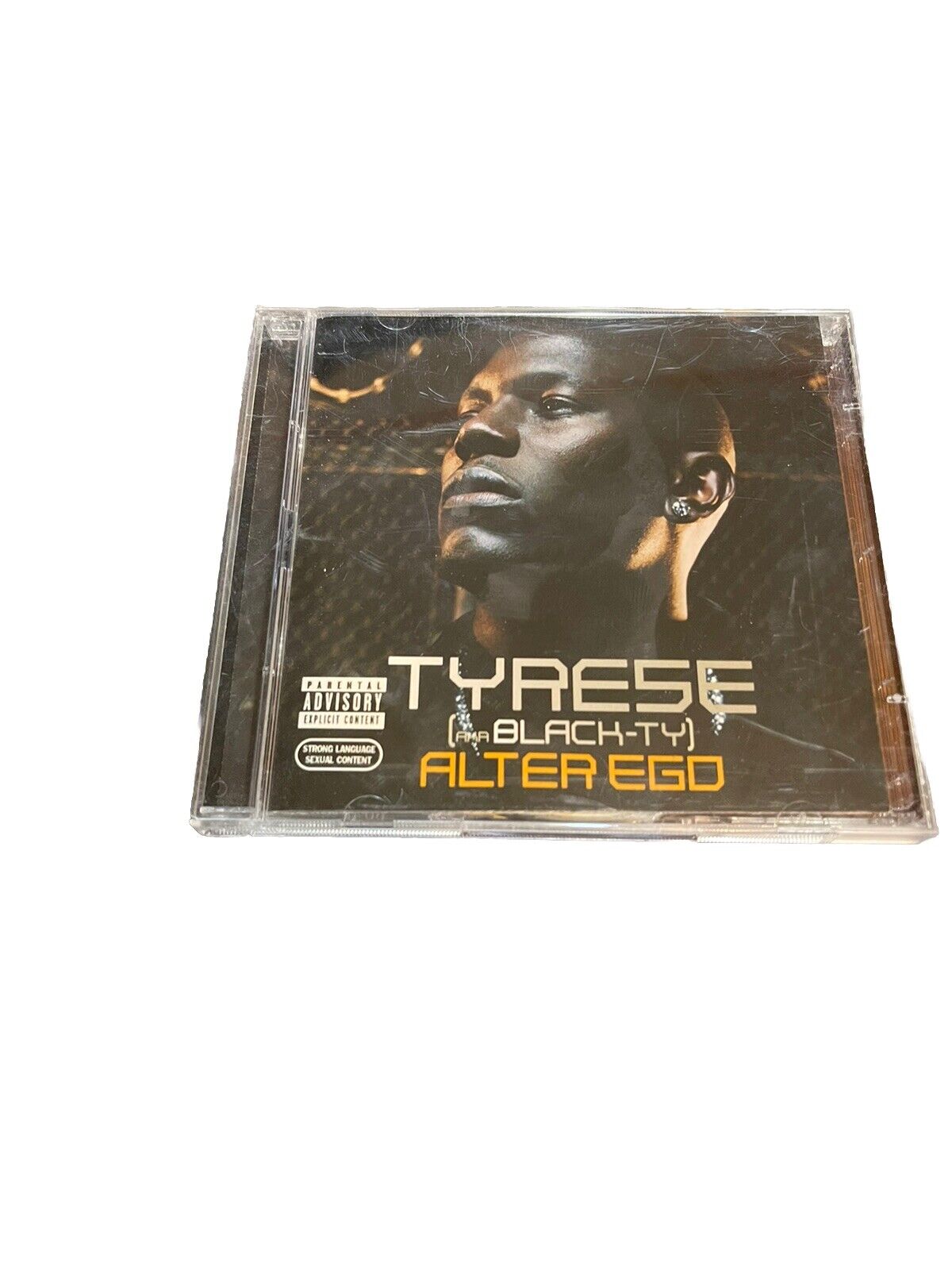 Tyrese Alter Ego Clean CD featuring Black-TY with close-up album cover image