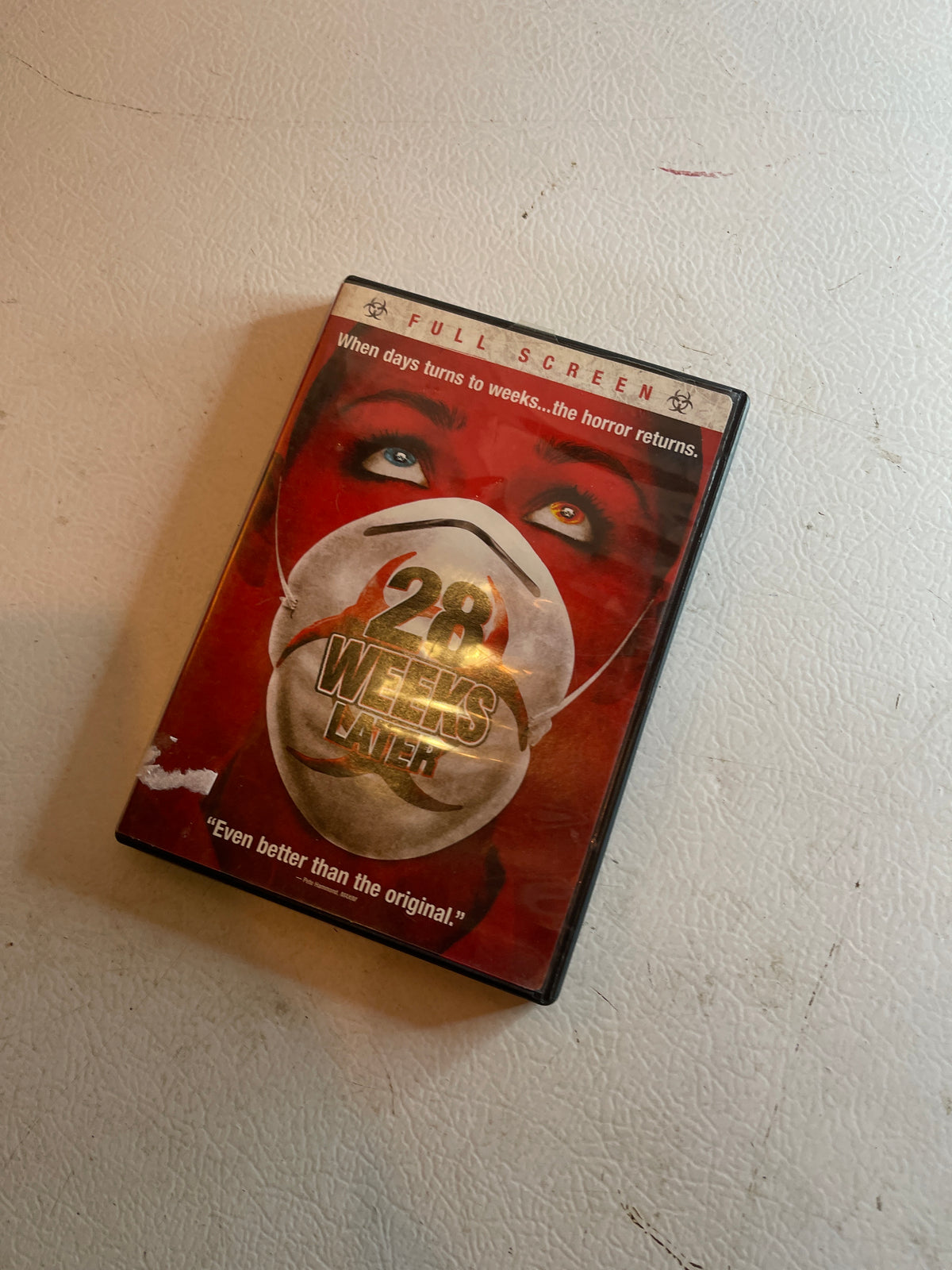 28 weeks later dvd