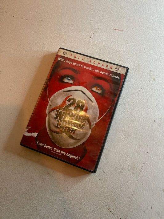 28 weeks later dvd