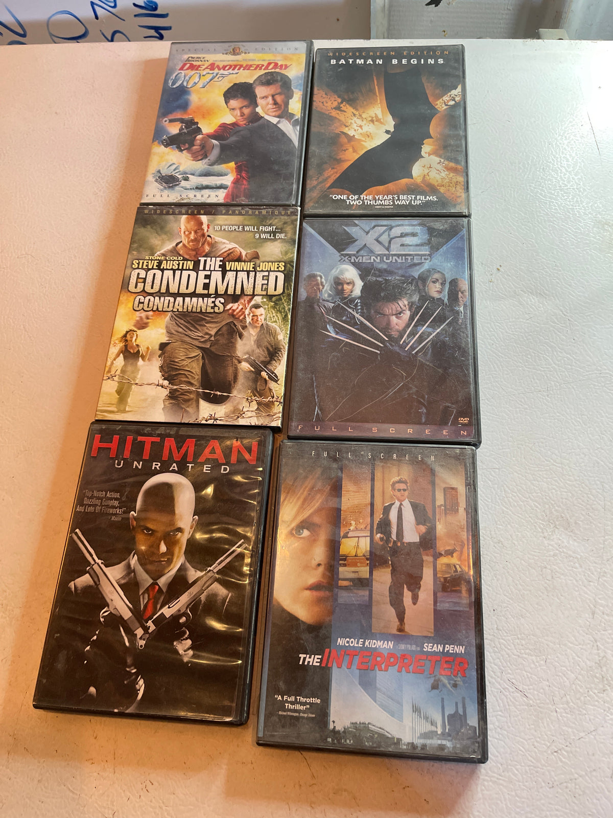 Action dvd lot 3
