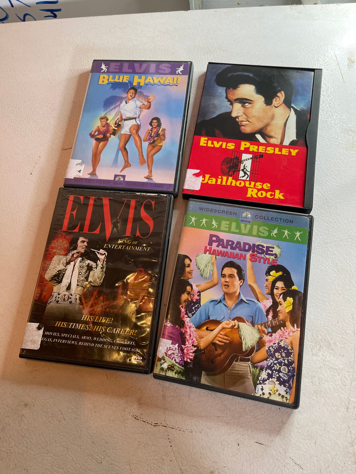 Elvis dvd lot