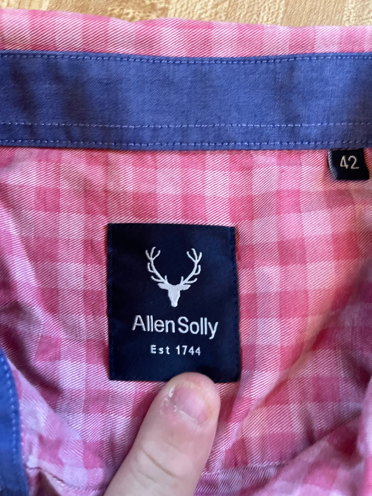 Allen solly button down 42
