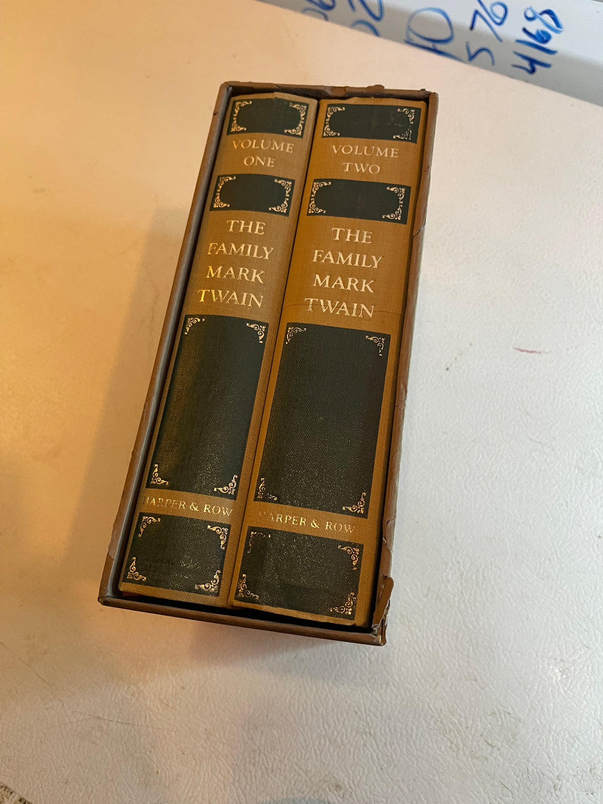 The family mark twain book set