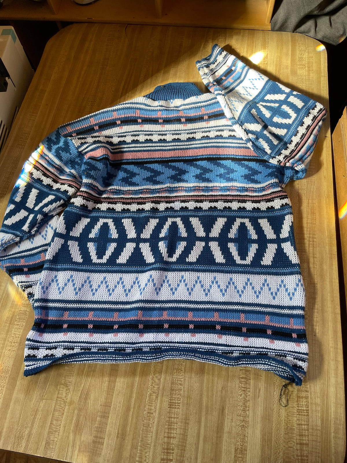 Vintage croquet club sweater large
