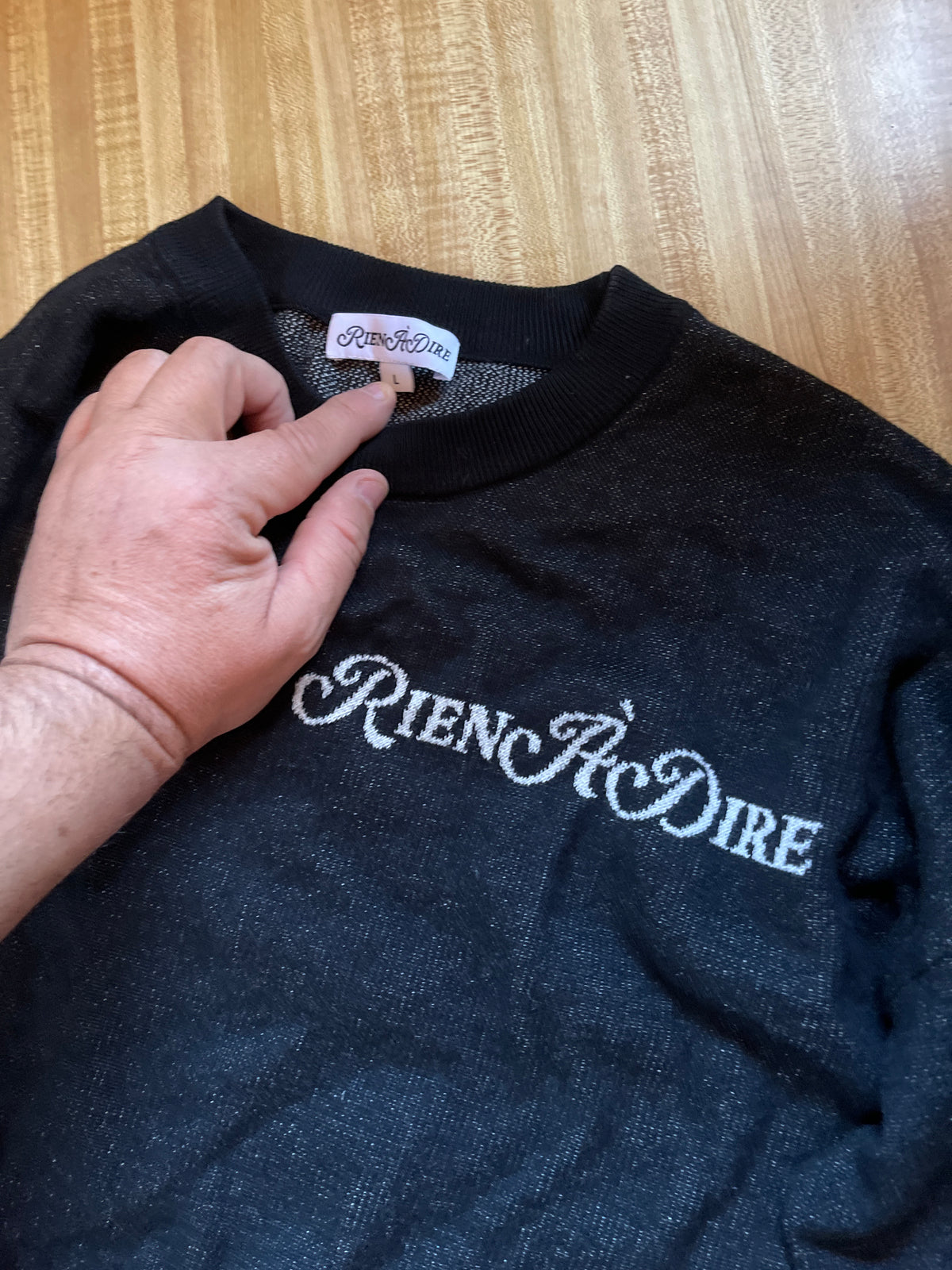 Rein a dire sweater Large