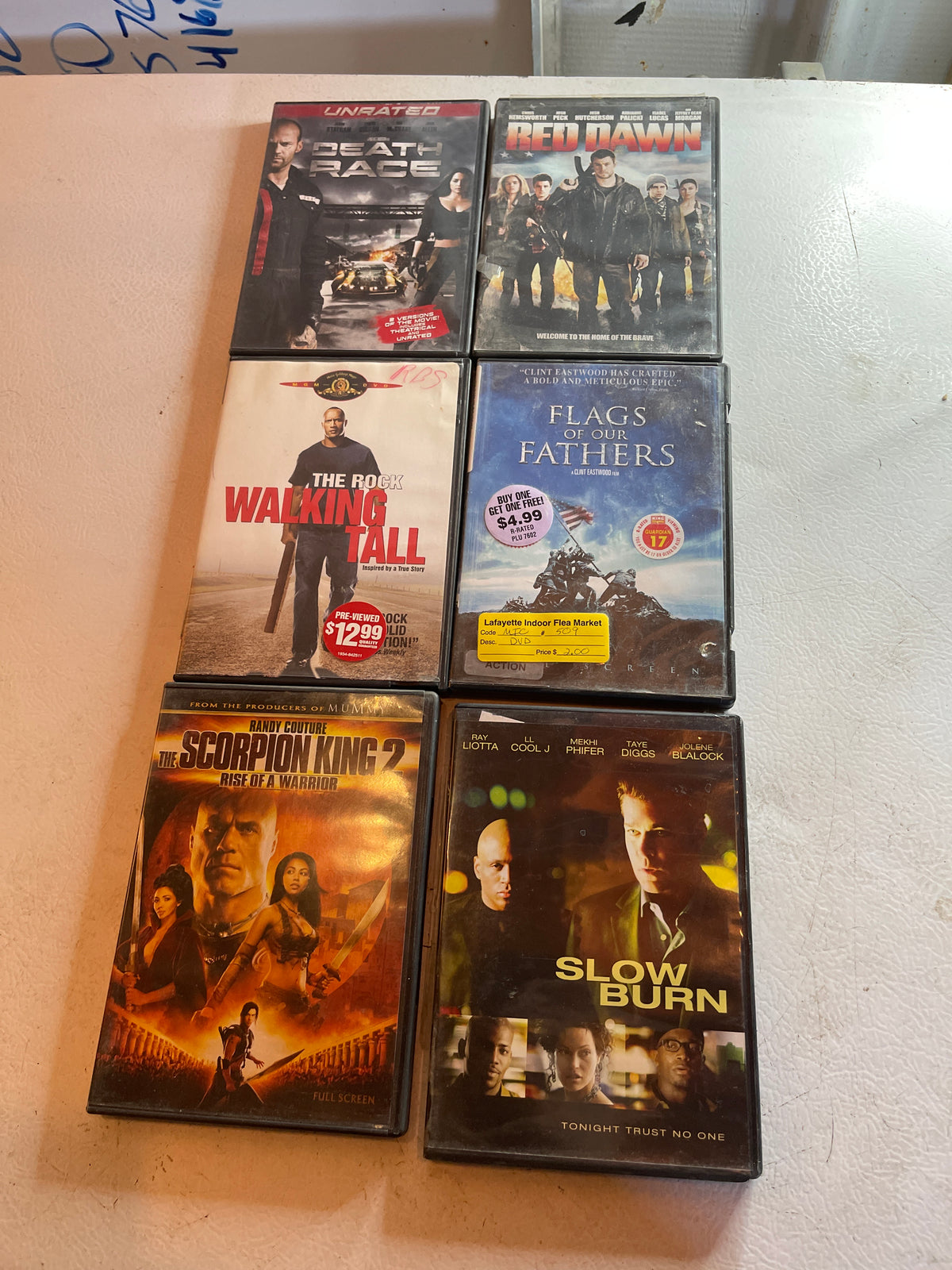 Action dvd lot 2