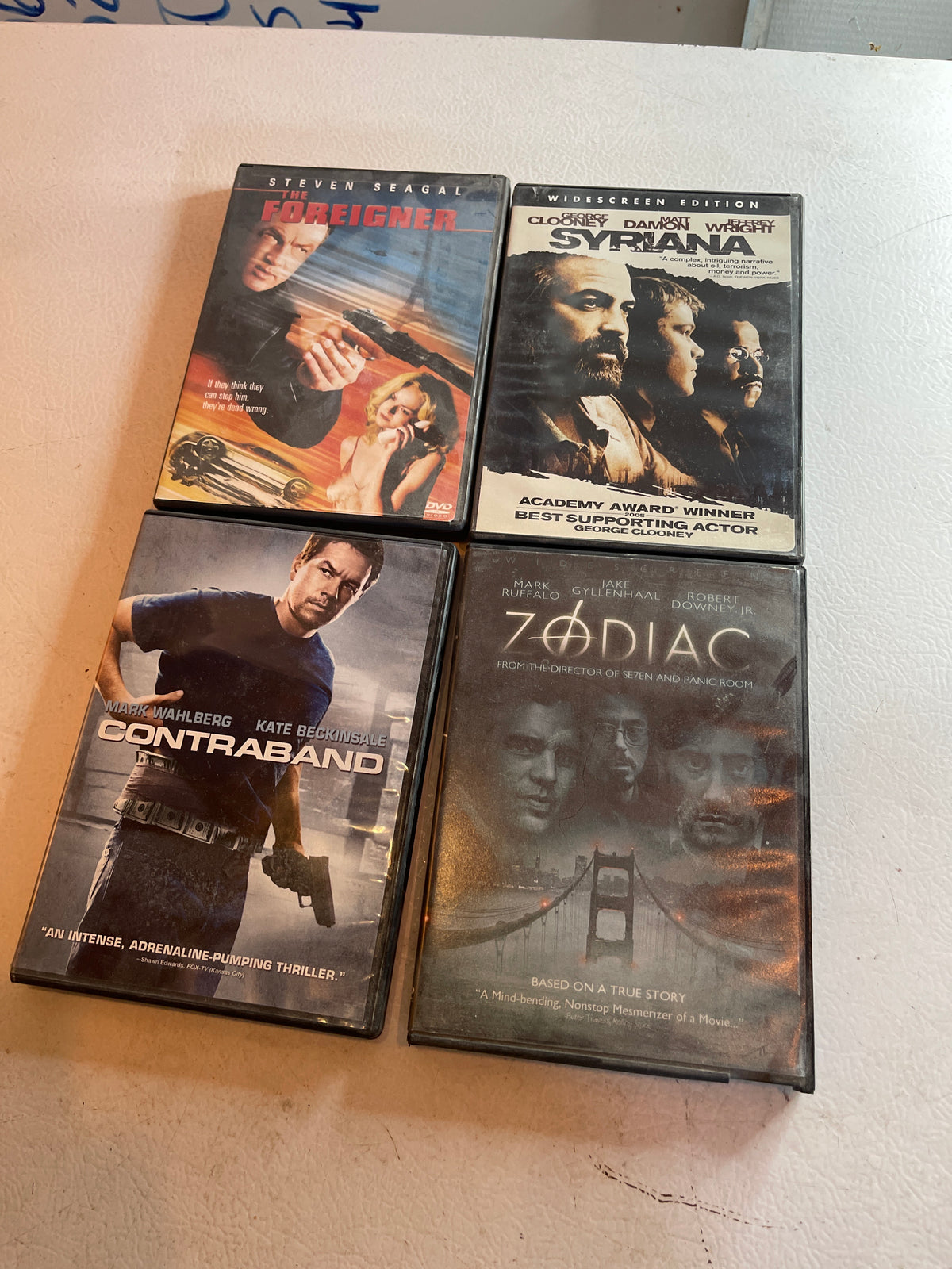 Action dvd lot