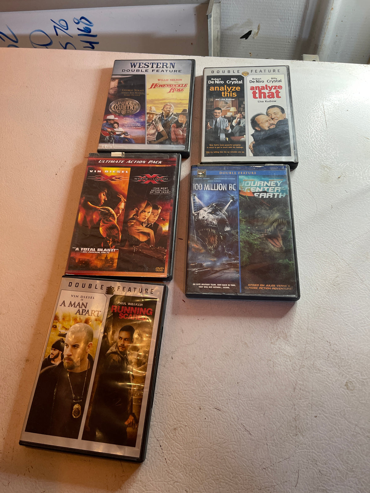 DVD double pack lot