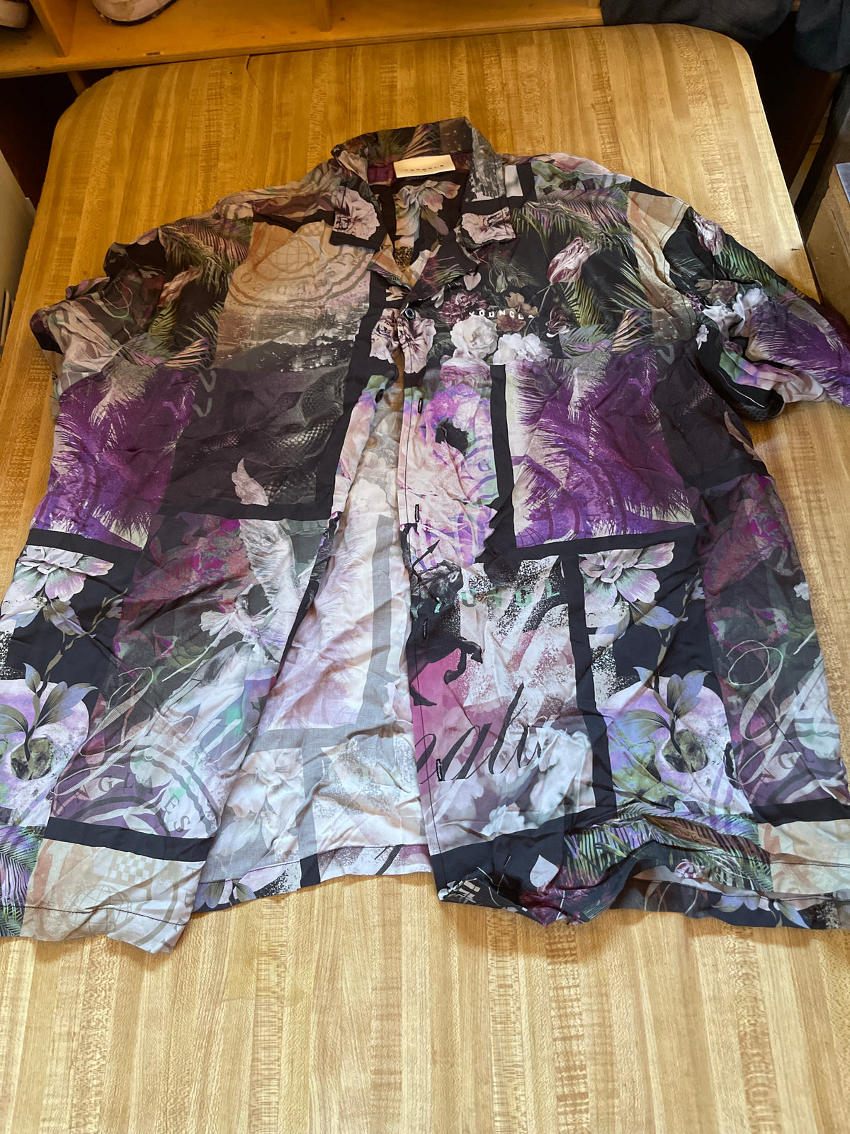 YoungLA Hawaiian Shirt Large