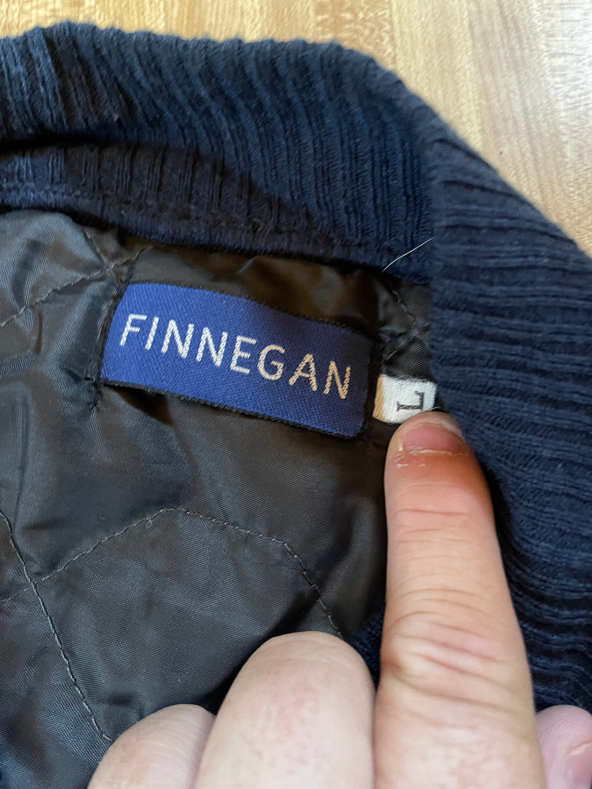 Vintage finnegan sweater jacket Large