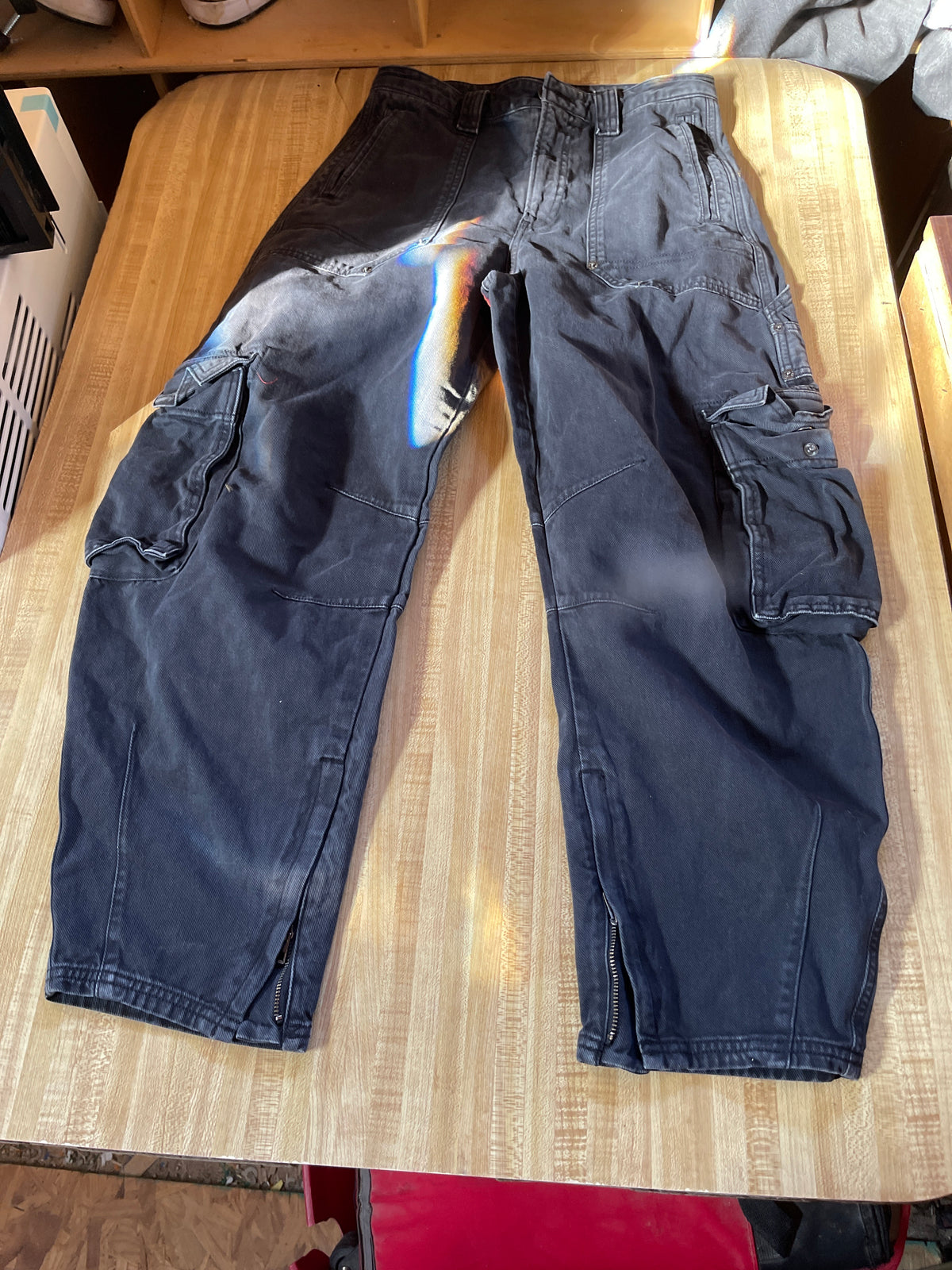 Gap barrel leg jeans cargo 0