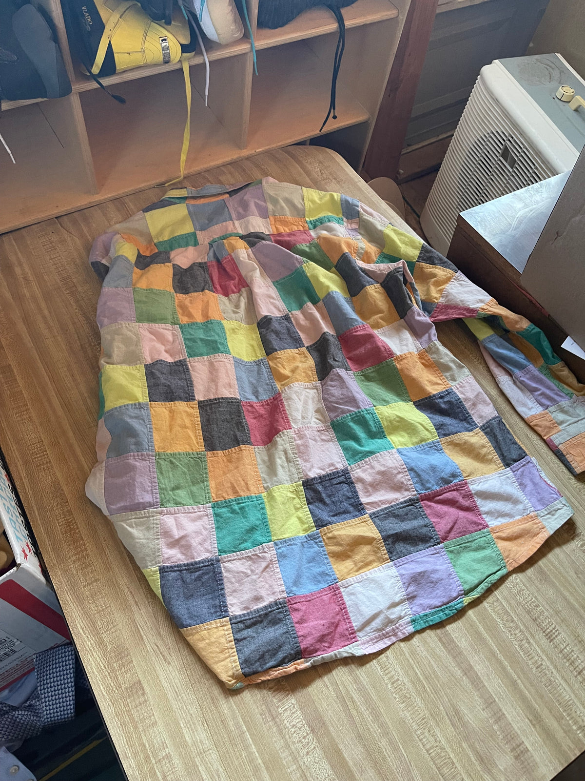 Patchwork Orvis Shirt Large