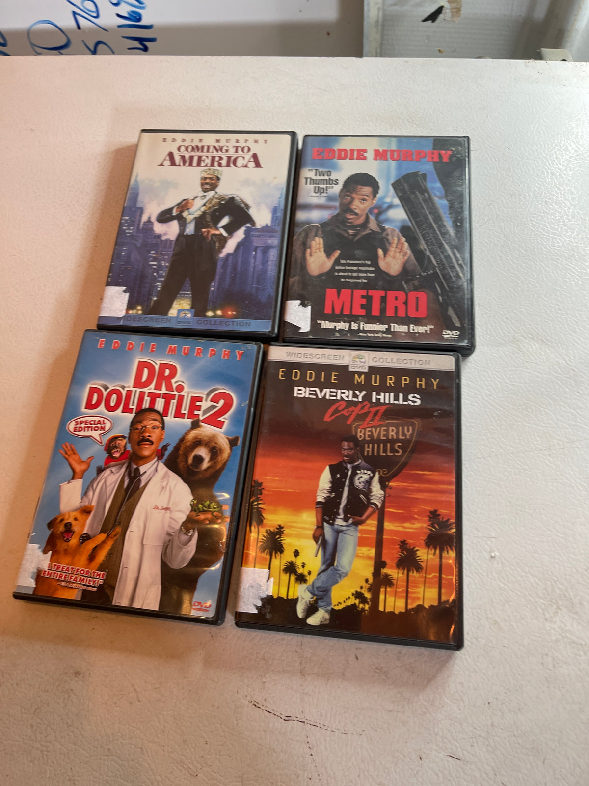 Eddie Murphy dvd lot