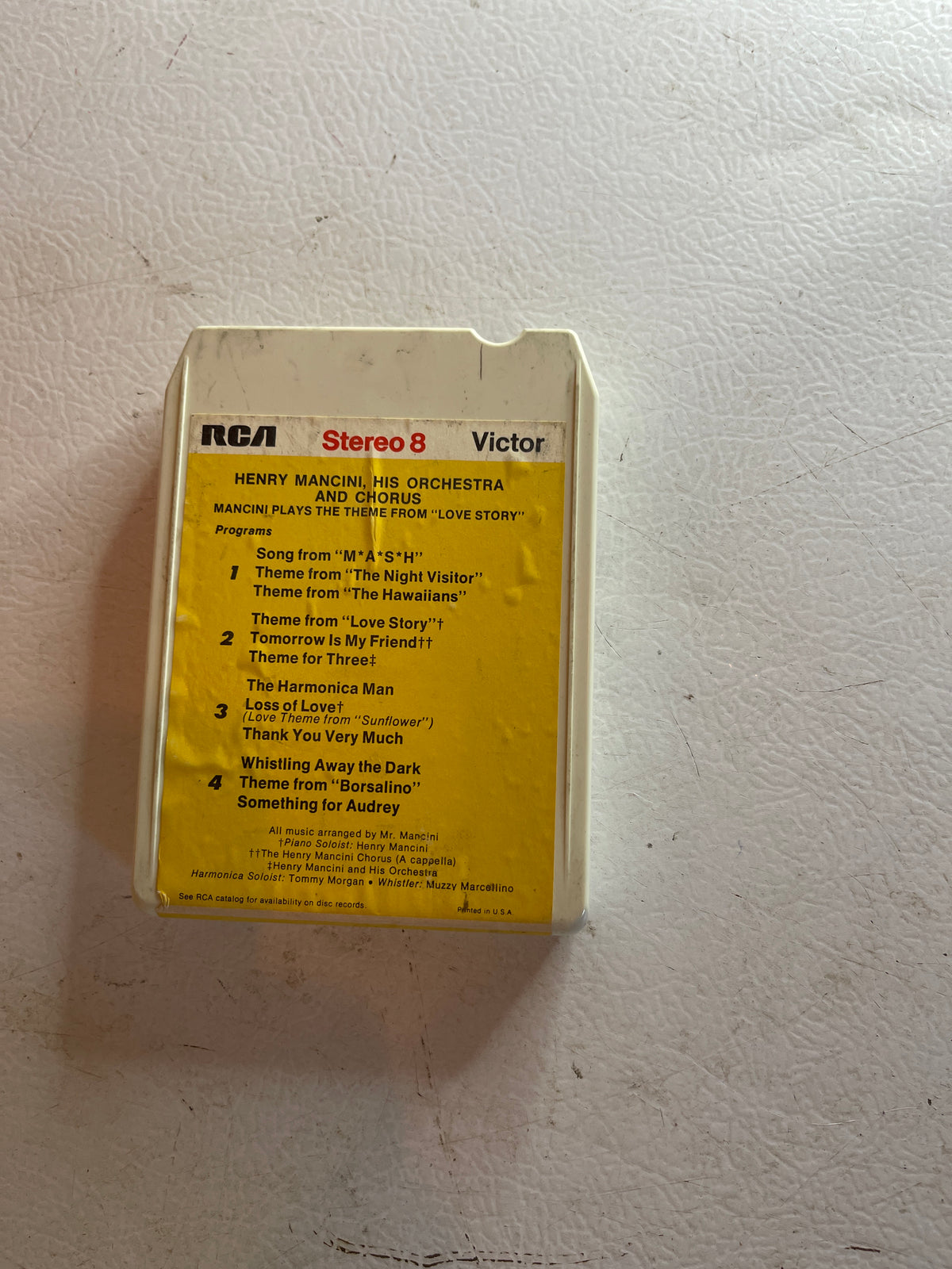 Henry Mancini 8 track