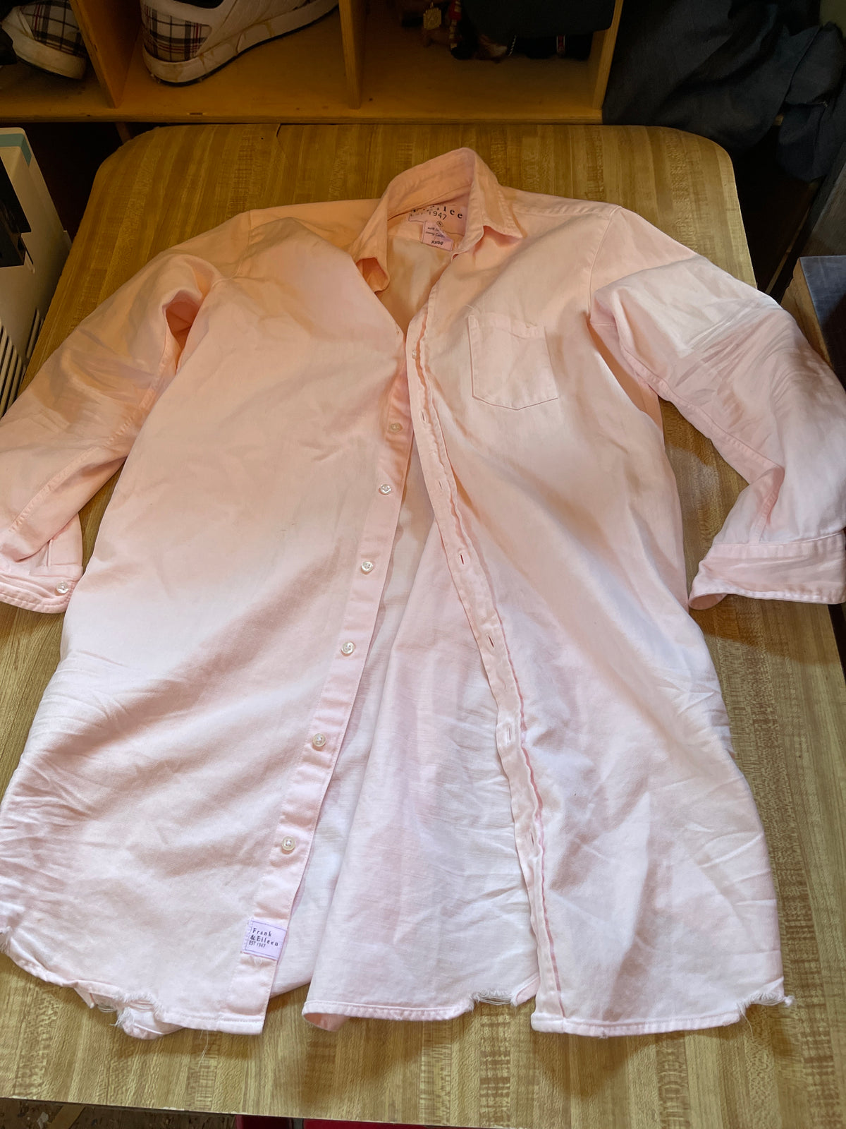 Frank & Eileen button up small