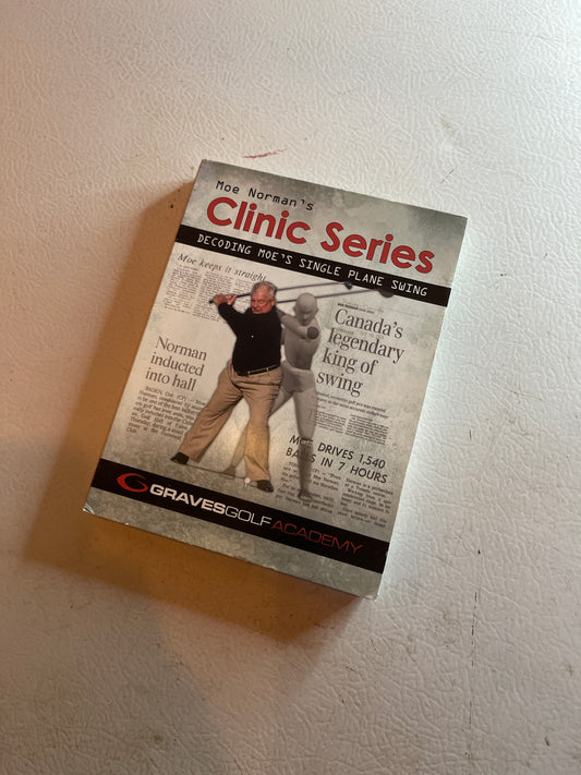 Graves golf academy dvd set