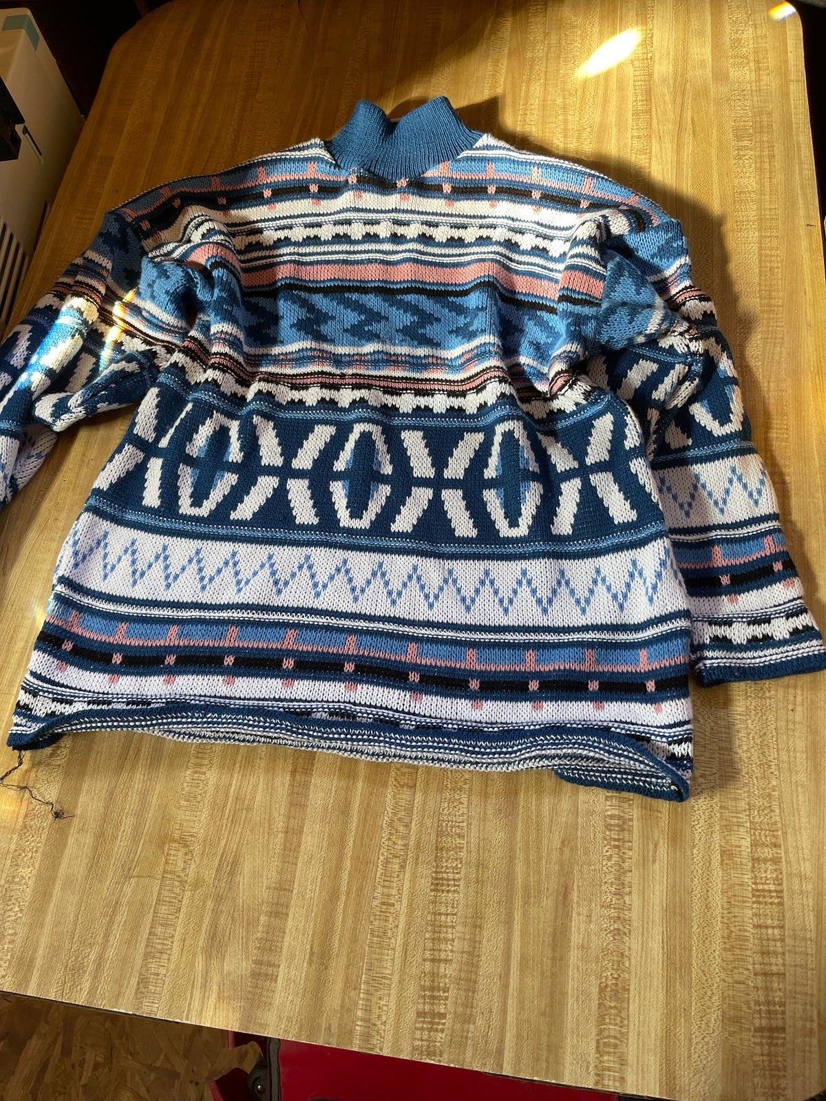 Vintage croquet club sweater large