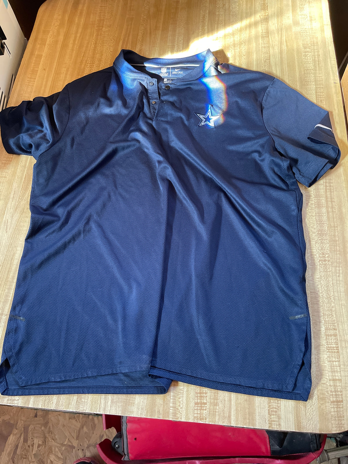 Nike on field Dallas Cowboys polo xl