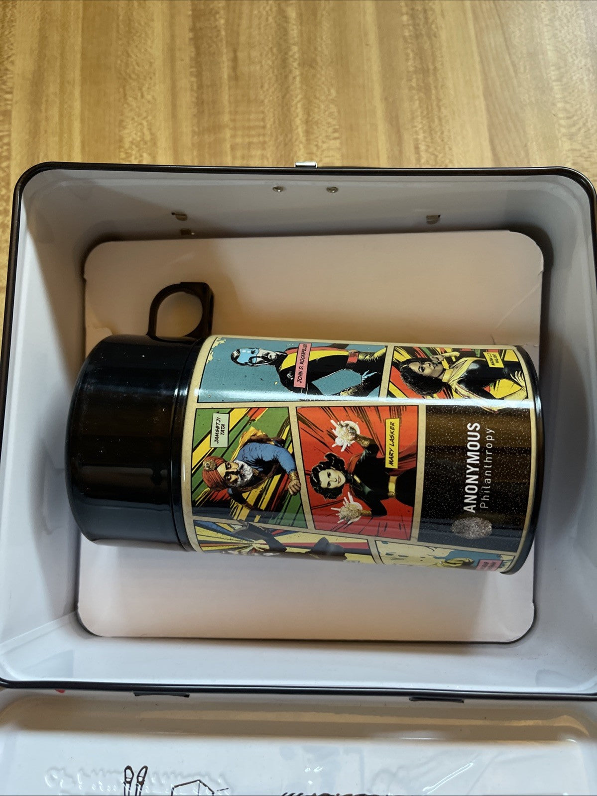 Super Heroes Of Philanthropy Lunchbox And Thermos