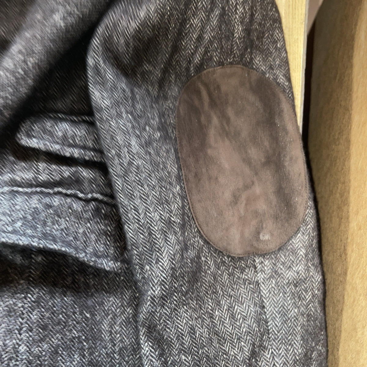 Vintage Banana Republic Women’s Blazer 12 Linen Wool Blend