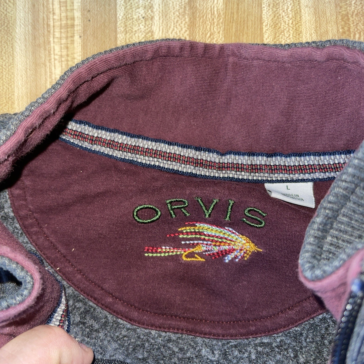 Orvis Quarter Zip Large 