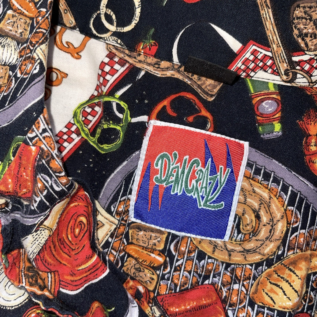 D’em Crazy Hawaiian Shirt Medium 
