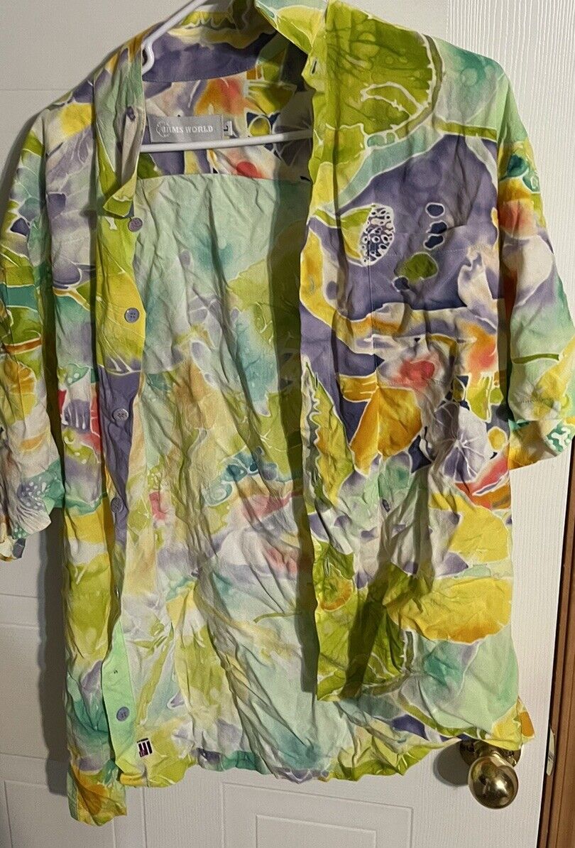 Jams World Hawaiian Shirt Large 