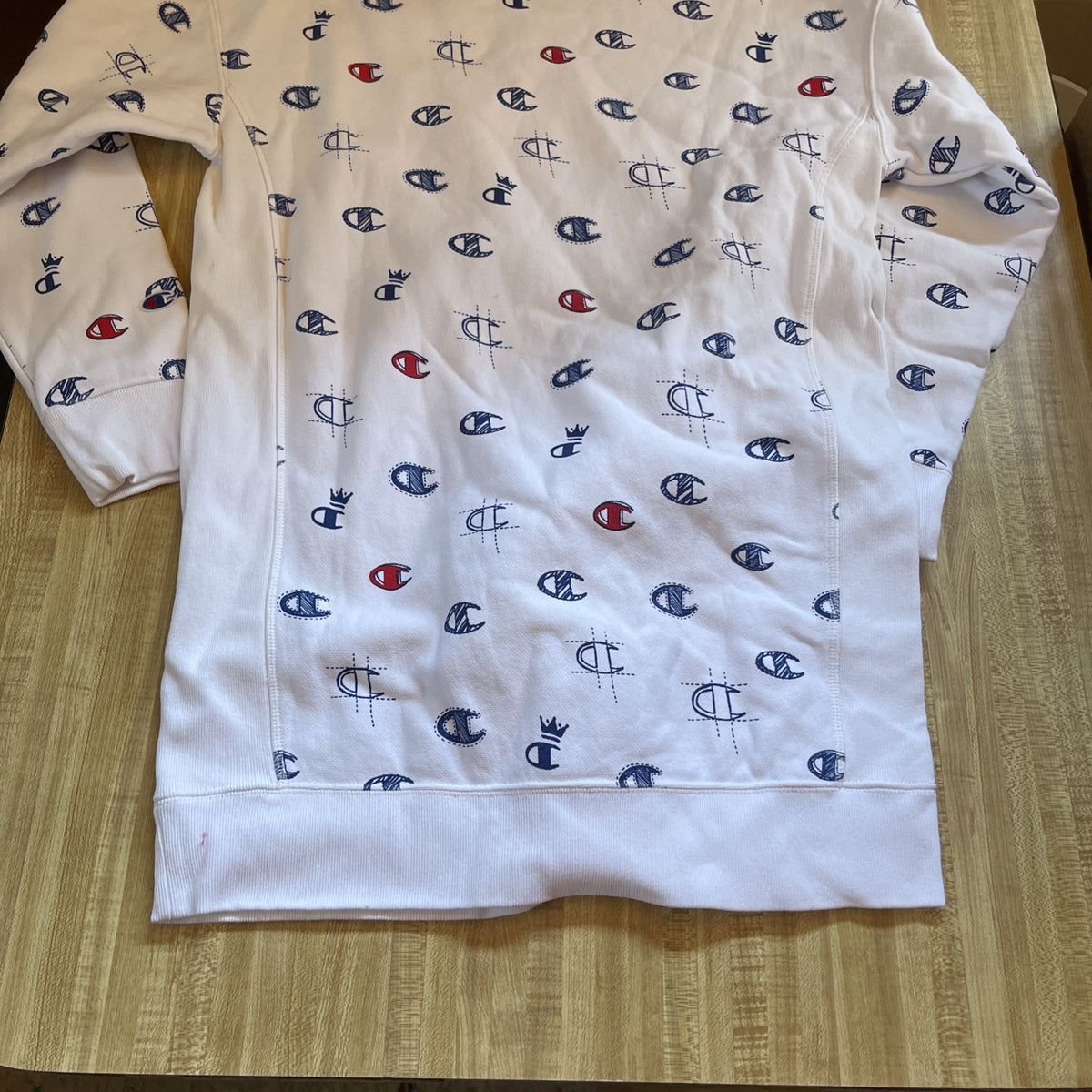 Champion Reverse Weave AOP Sweatshirt Medium 