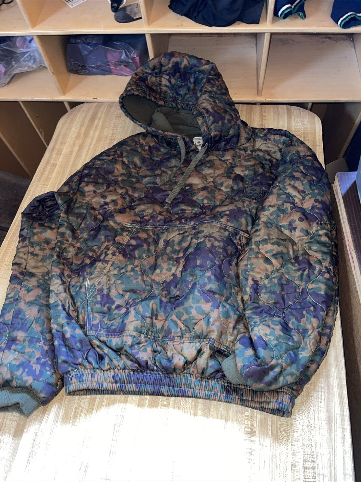 Zero Foxtrot Apparel Hoodie Large Camo 