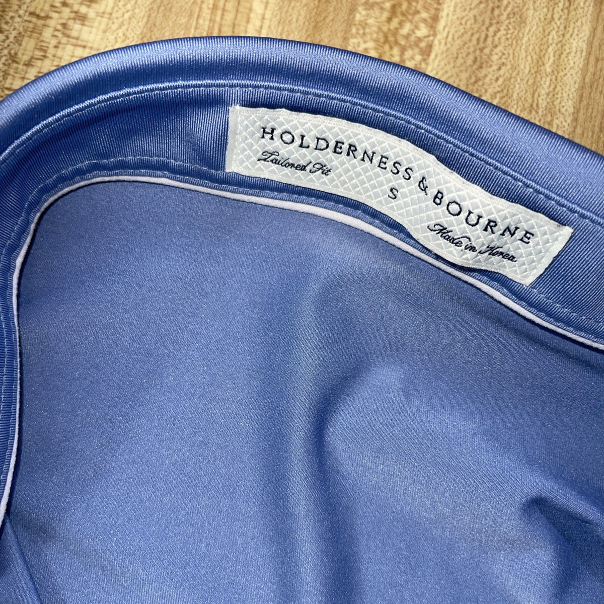 Holderness & Bourne The Anderson Polo Aberdeen Blue Small 