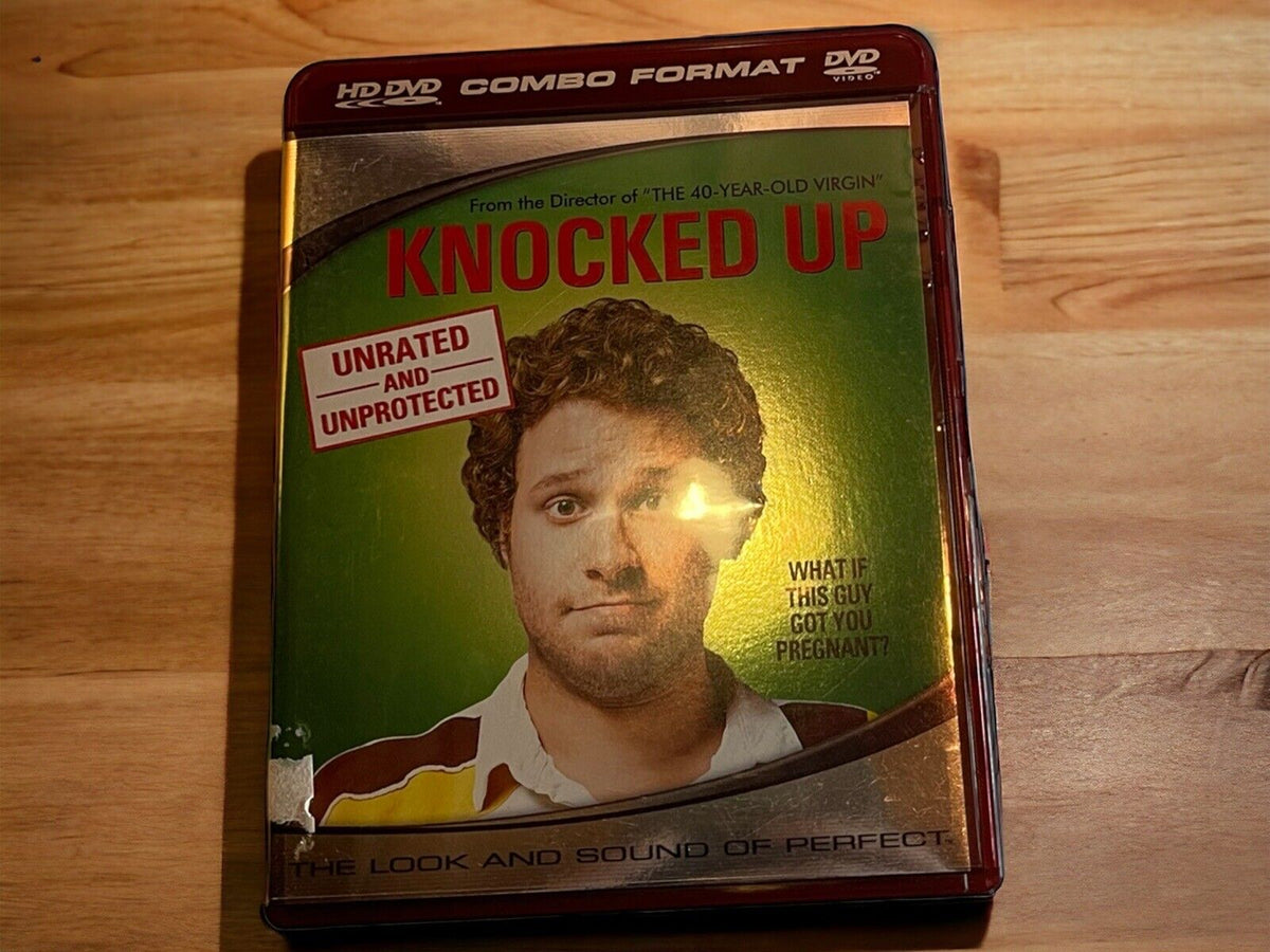 Knocked Up (HD DVD, 2007, Unrated Widescreen) + DVD