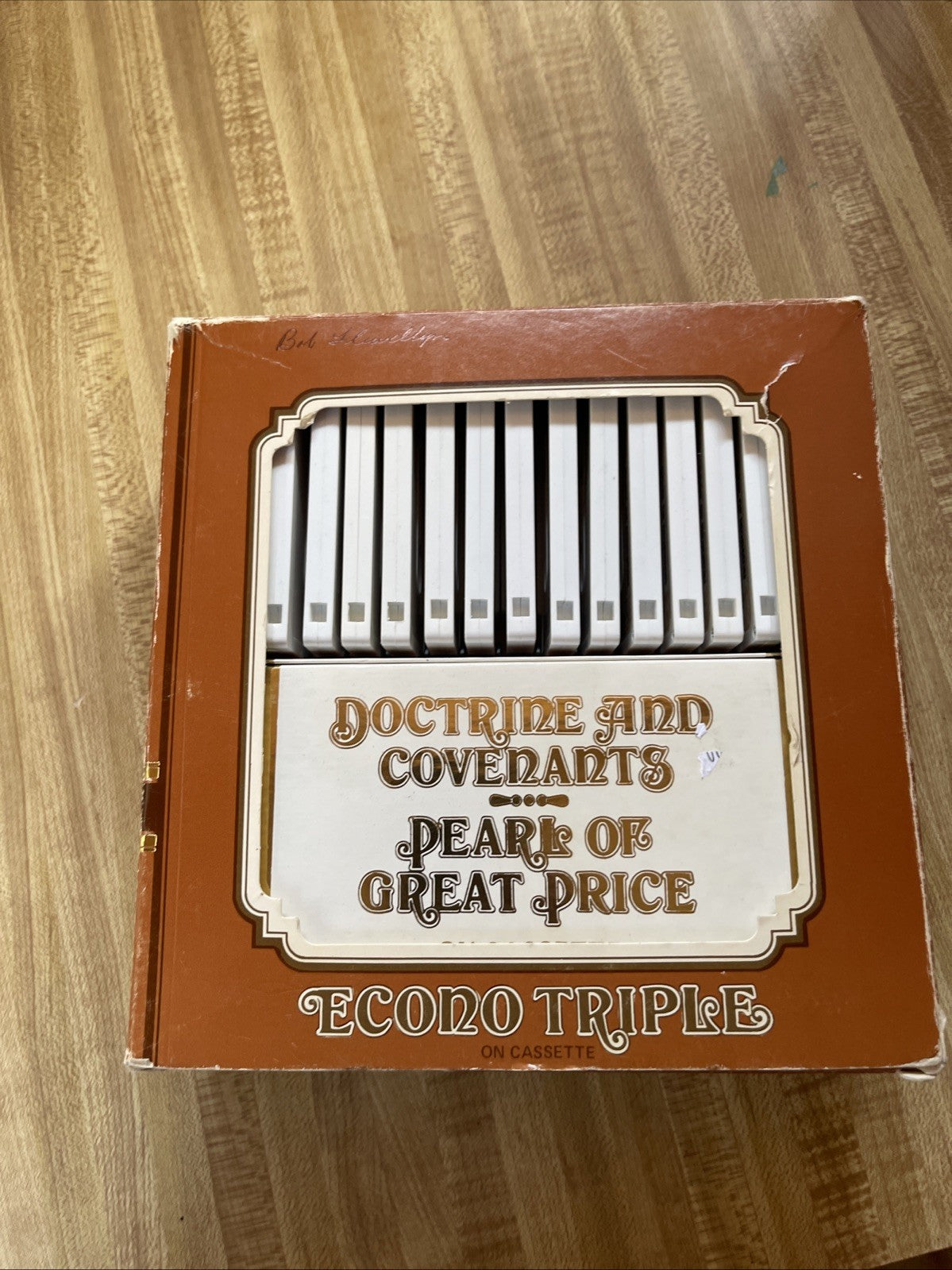 Doctrine And Covenants Pearl Of Great Price Econo Triple On Cassette Rare HTF