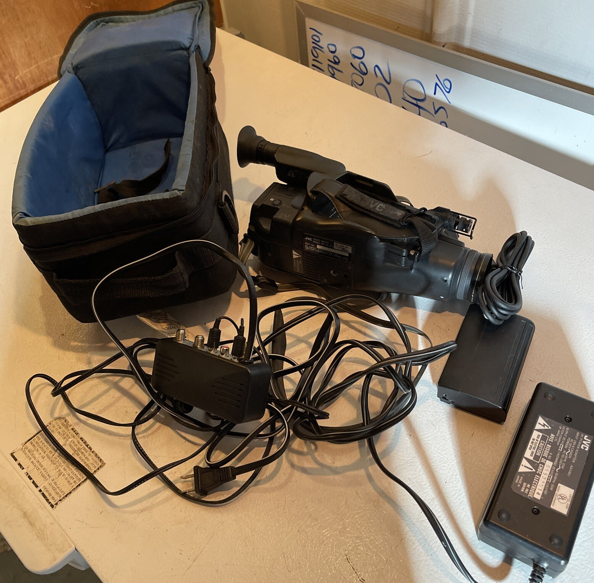 JVC Camcorder With Charger And Bag And More