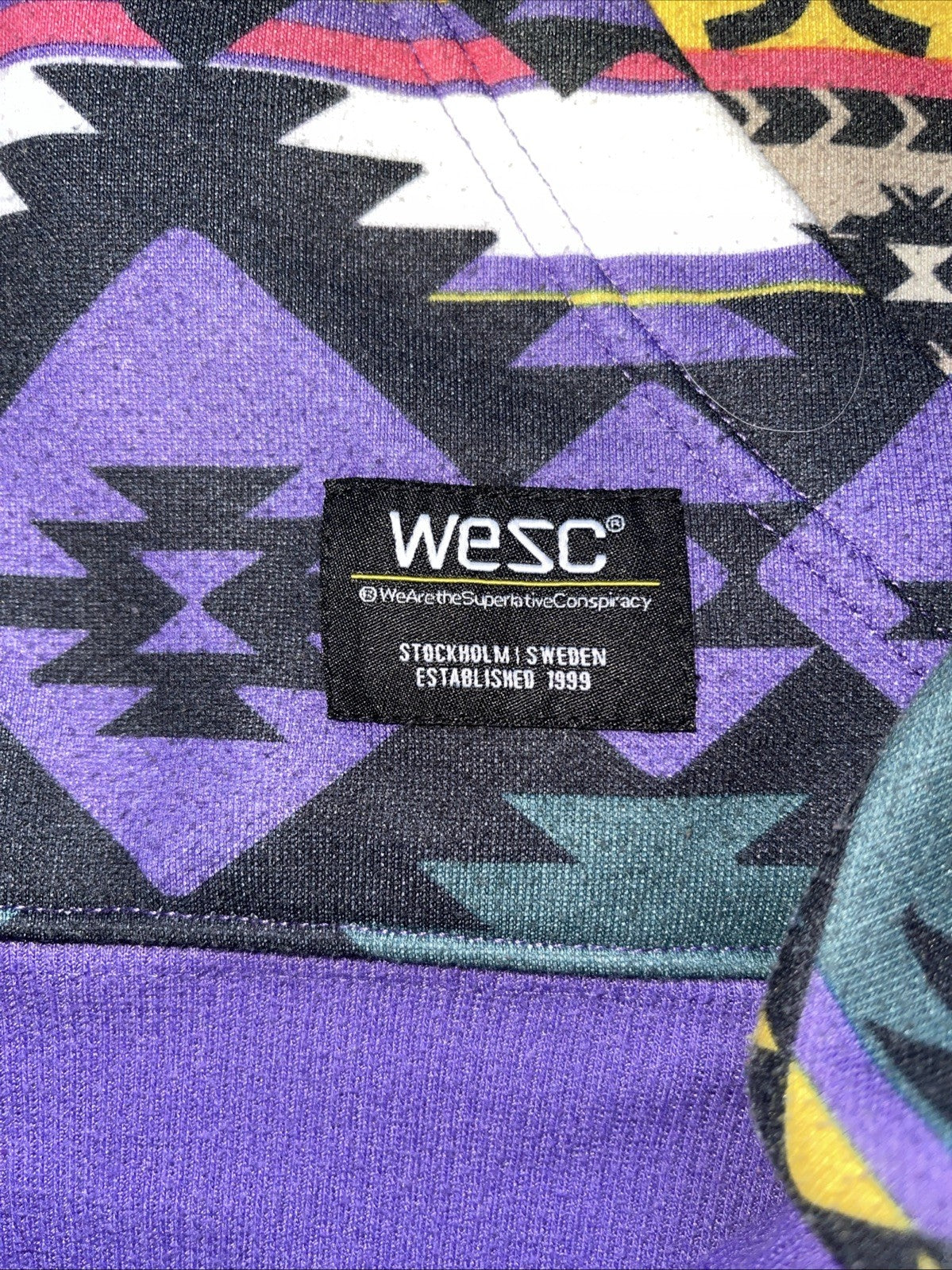 WESC Aztec Southwestern Hoodie Men’s Large Women’s XL