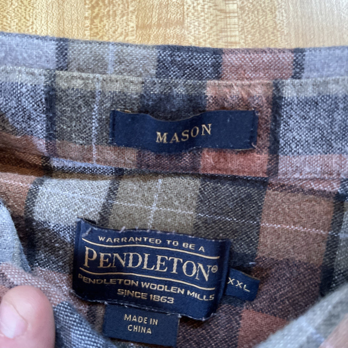 Pendleton Mason Flannel XXL 
