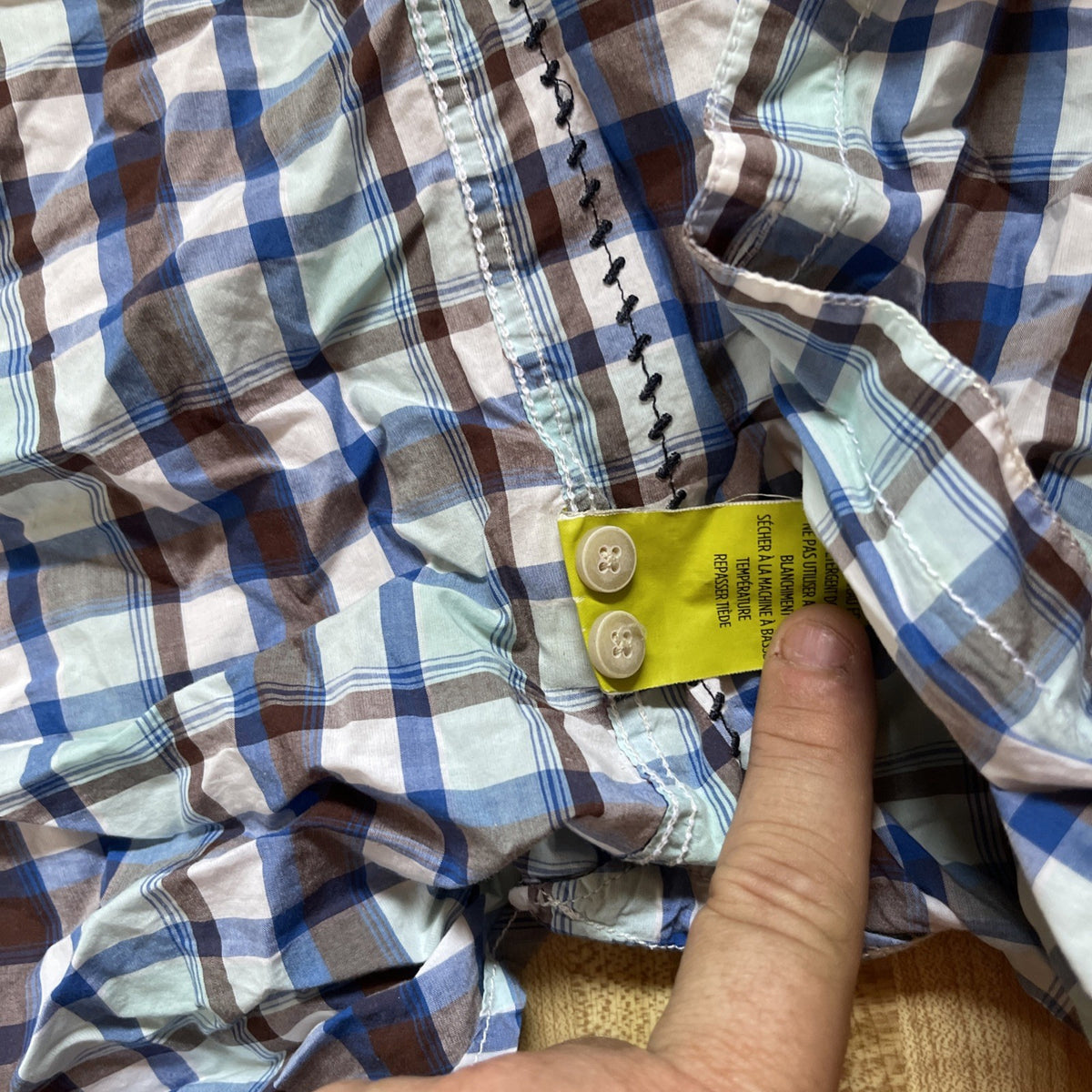 Robert Graham Jeans Shirt Medium 